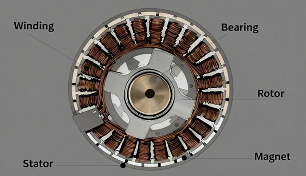 Brushless Drone Motor Components and Structure Explained