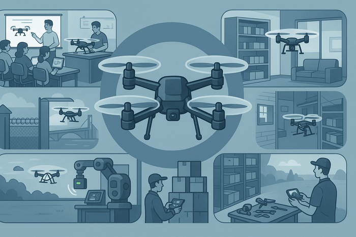 Coaxial drone kit applications overview Coaxial drone kit applications overview