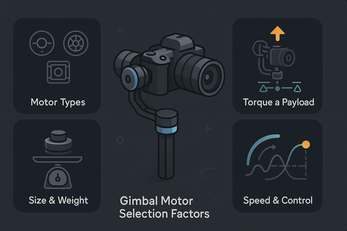Gimbal motor selection factors Gimbal motor selection factors