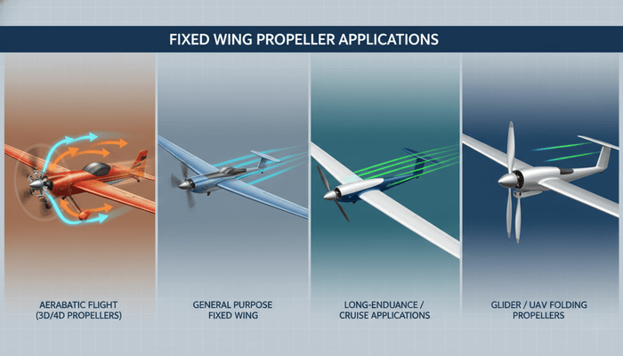 Fixed Wing Propeller Applications Fixed Wing Propeller Applications